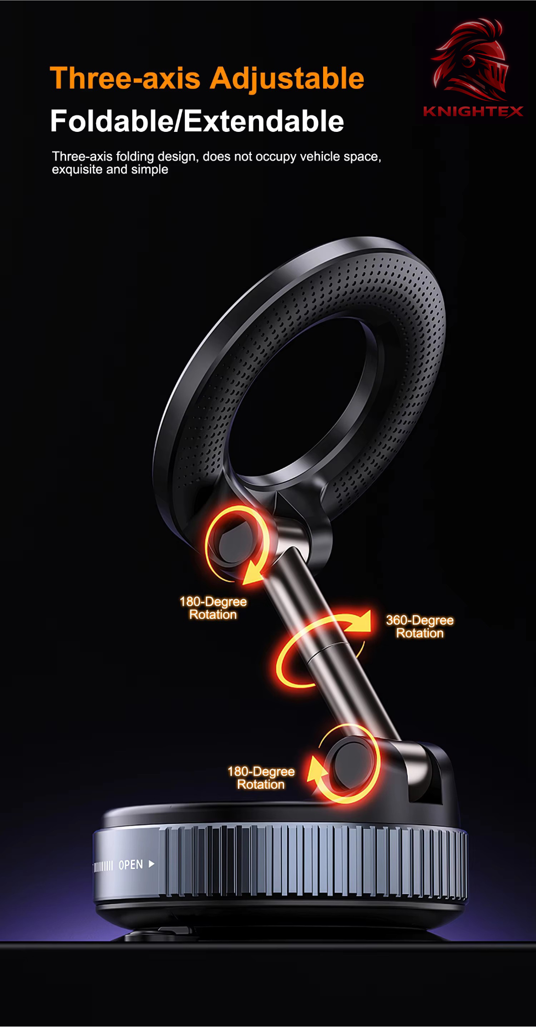 Knight hold 1 - Strong Magnetic Phone Mount